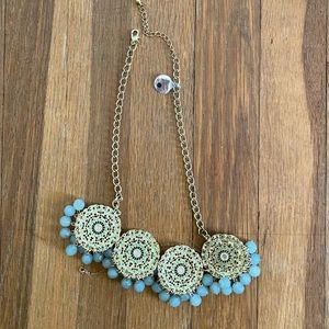Pretty statement necklace. Worn once. Like new